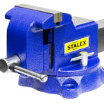 Тиски слесарные STALEX «Гризли», 125 х 125 мм., 360°, 12,5 кг.
