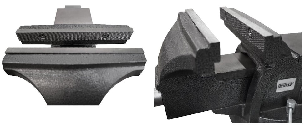 Поворотные слесарные тиски Metal Master ТСПН150
