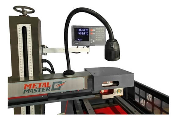 Электроэрозионный проволочно-вырезнойстанок с ЧПУ струйного типа Metal Master DK7745 ME DRO Многопроходный 