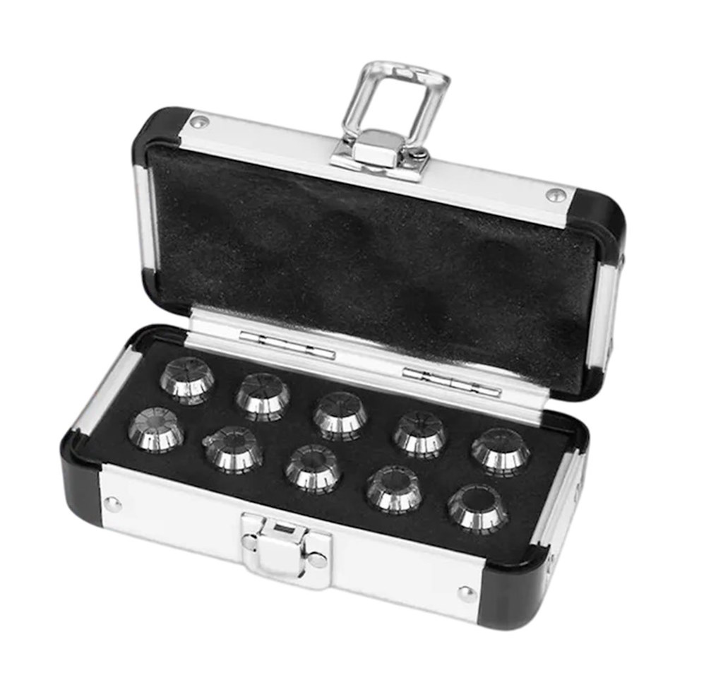 Набор цанг Metal Master 1-10 мм ER16 DIN6499 (10 шт.)