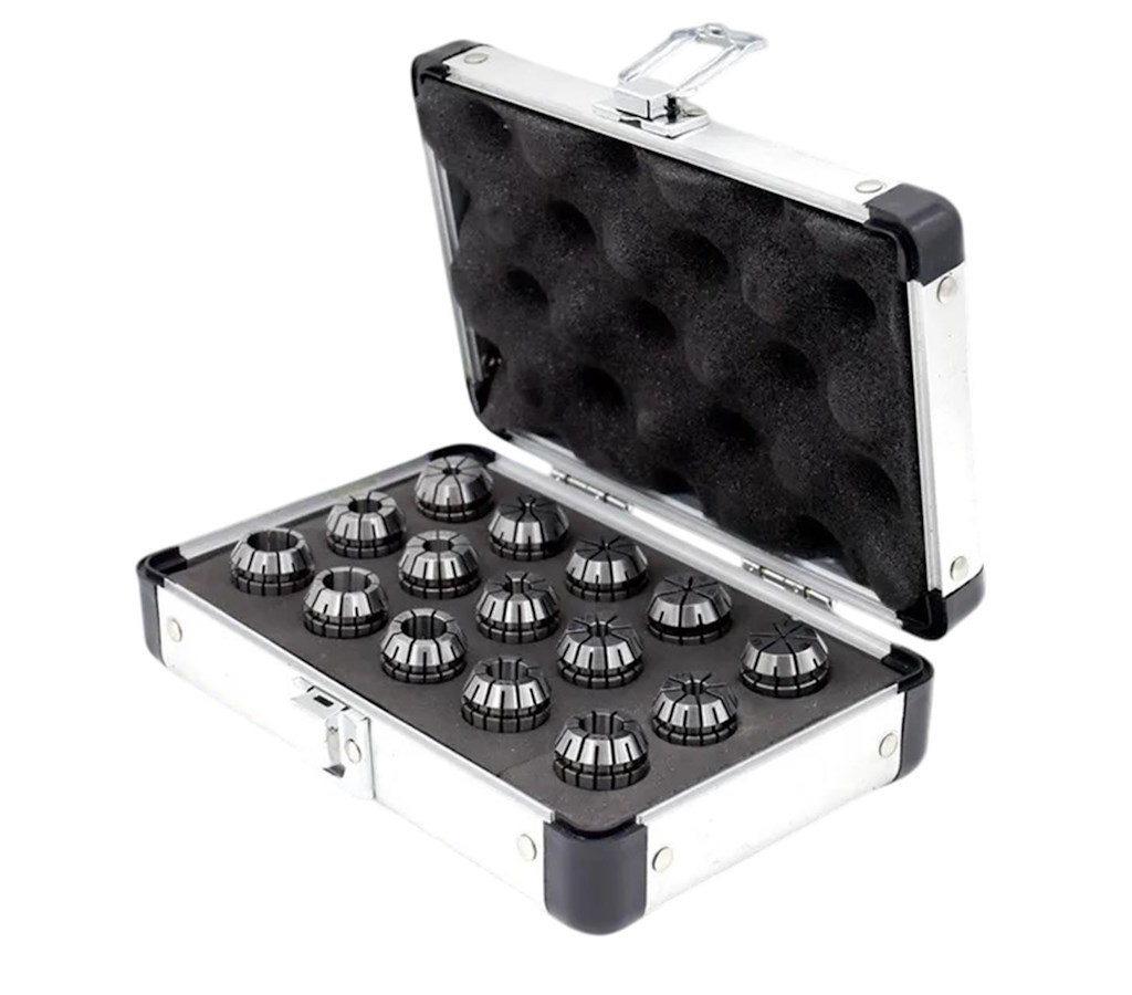 Набор цанг Metal Master 2-16 мм ER25 DIN6499 (15 шт.)