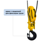 Таль электрическая канатная GEARSEN CD 0,5т, 9м (380В)