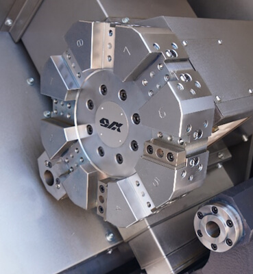 Токарный станок с чпу с наклонной станиной Metal Master SNC 4550