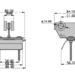 Кабельная тележка МЕТАЛЛИЧЕСКАЯ H-C3005(iron) (H-CO5) для С-рельса