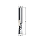 CMT Фреза спиральная монолитная Z2 D=5x17x60 S=6 RH