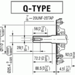 Двигатель бензиновый GX 270 (Q тип)