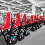 Самоходная Гидравлическая Тележка с Ножничным Электроподъемом OXLIFT TX15H 800 мм 1500 кг