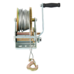 Лебедка барабанная WH25-20 г/п 1100 кг, канат 20 м