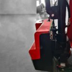 Самоходная Гидравлическая Тележка с Ножничным Электроподъемом OXLIFT TX15H 800 мм 1500 кг