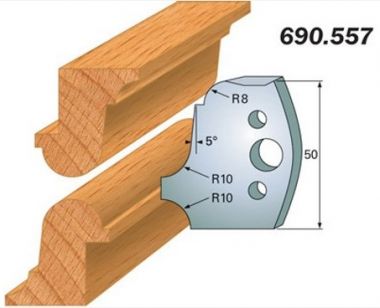 CMT Комплект из 2-х ножей 50×4 SP
