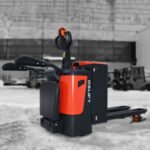 Самоходная Тележка OXLIFT TX20L 2000 кг Li-ion с платформой для оператора