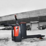 Самоходная Тележка OXLIFT TX20L 2000 кг Li-ion с платформой для оператора