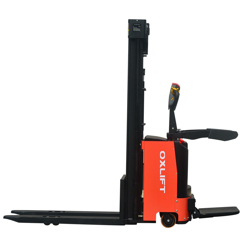 Самоходный Штабелер OXLIFT BX20L-4X 3600 мм 2000 кг с платформой для оператора с двумя гидроузлами