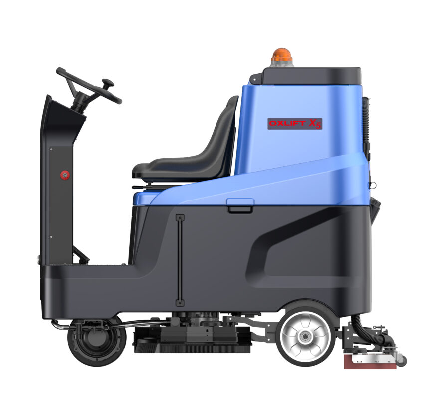 Поломоечная Машина Высокопроизводительная с Управлением Сидя OXLIFT X5 120/140 л 5500 м2