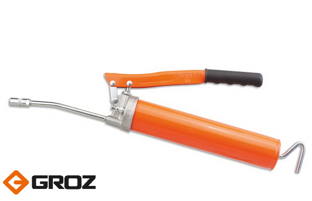 Шприц рычажный для смазки серии «V» со стальной трубкой и насадкой GR42900