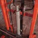 Гидравлический Штабелер с Широкими Опорными Лапами HS16-W OXLIFT 1600 мм 1500 кг