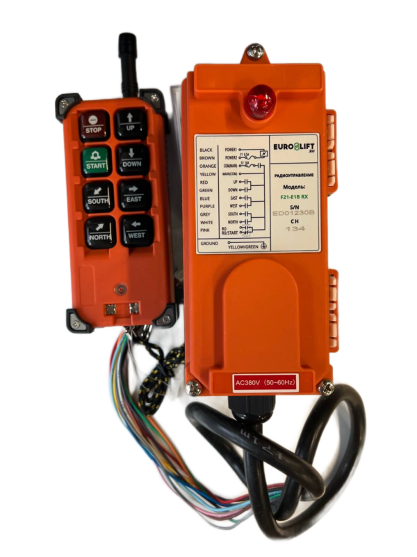 Радиоуправление F21-Е1B, 6 кн. Euro-Lift