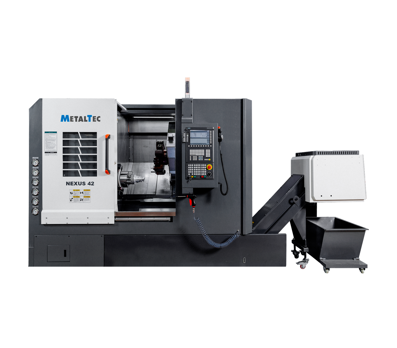 MetalTec NEXUS 42 — Токарный станок ЧПУ с наклонной станиной