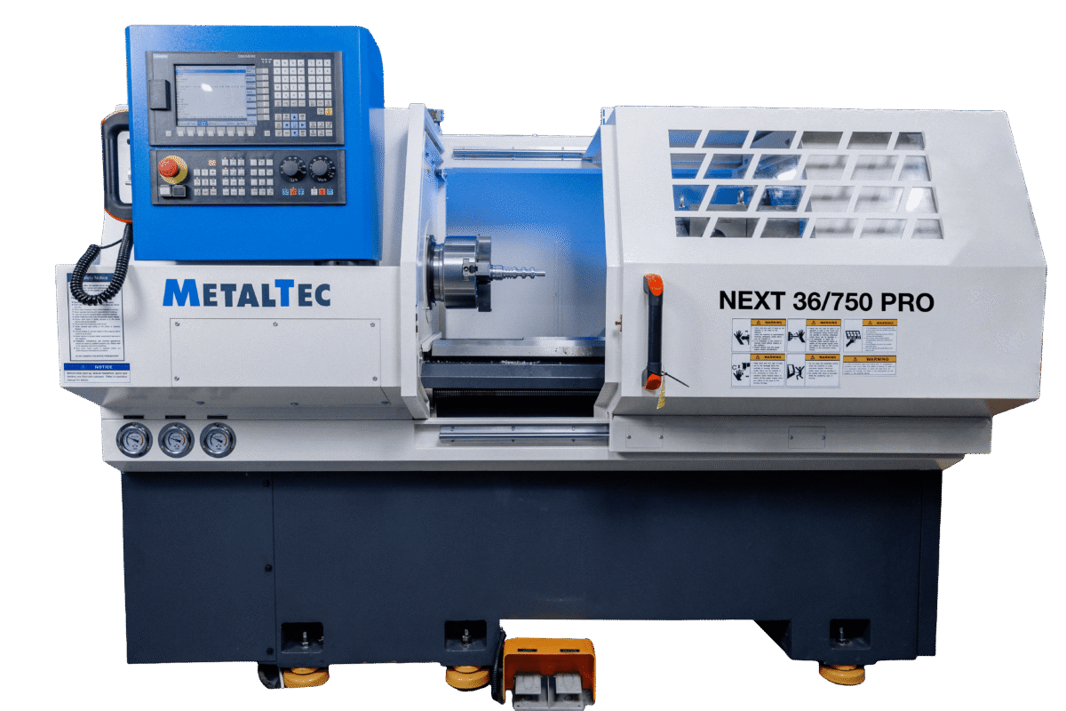 MetalTec NEXT 36×750 Pro токарный станок c ЧПУ с прямой станиной