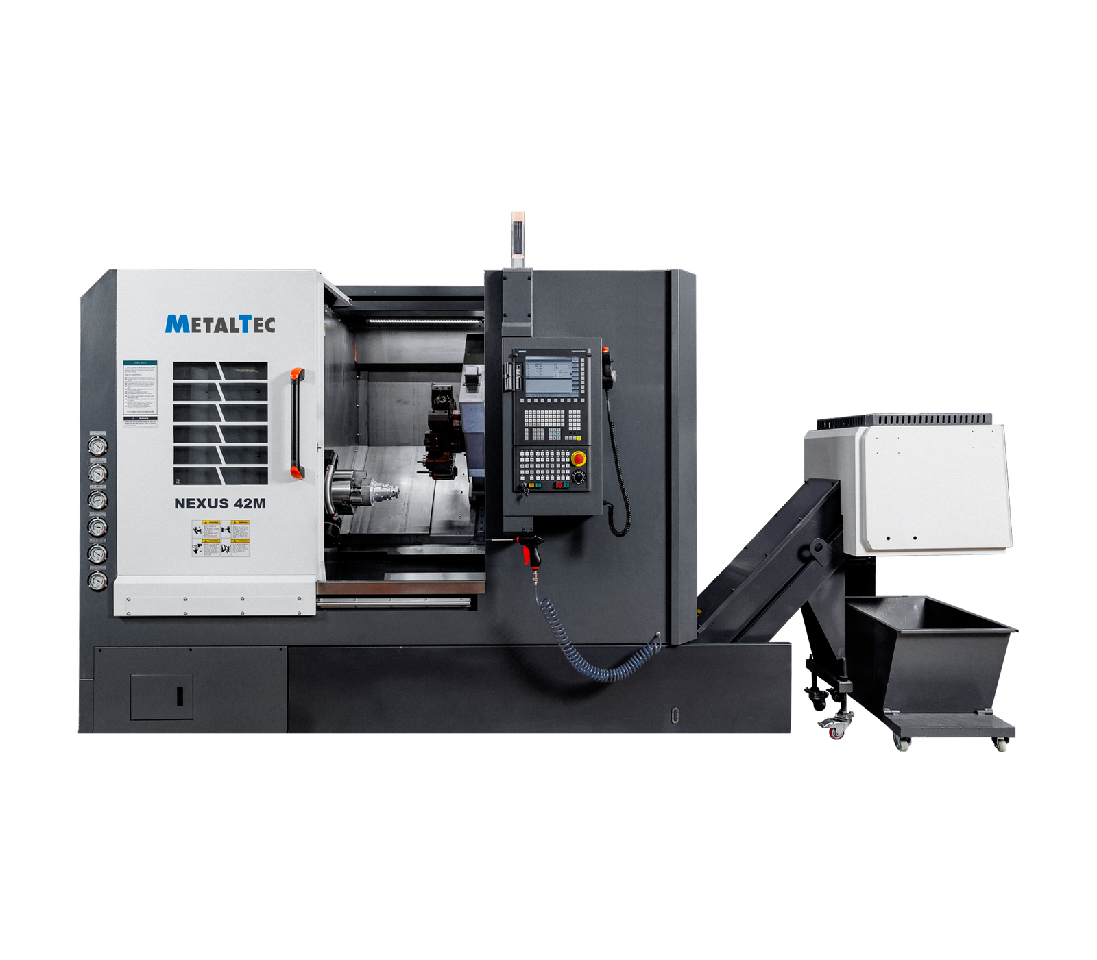MetalTec NEXUS 42M — Токарный станок ЧПУ с наклонной станиной