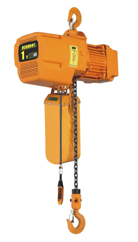 Таль цепная ТЭЦ OCALIFT M01-01s 1т 6м М5 380в стационарная на крюке