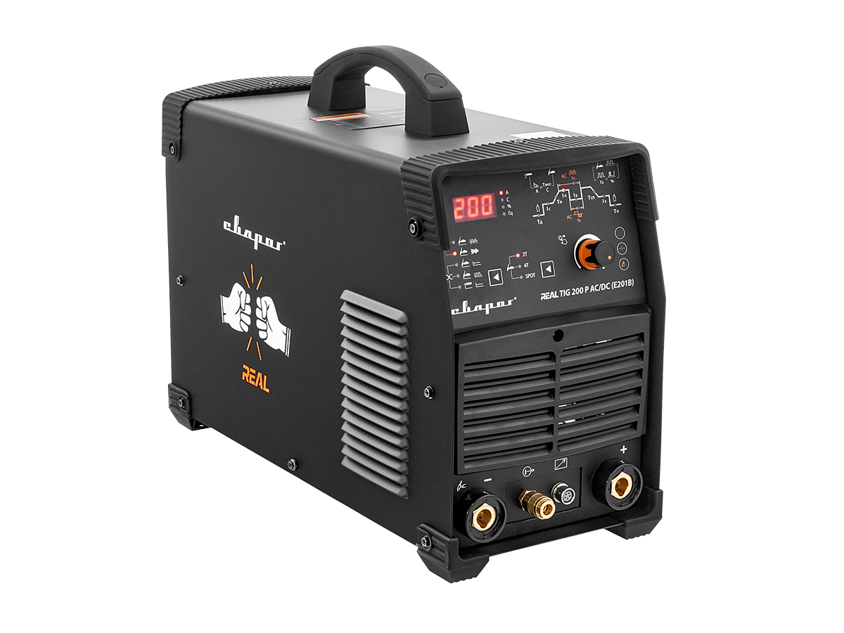 Сварочный инвертор REAL TIG 200 P AC/DC BLACK (E201B)