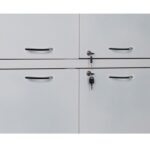 Шкаф двустворчатый медицинский MD 2 1780/SS 4 мет. двери