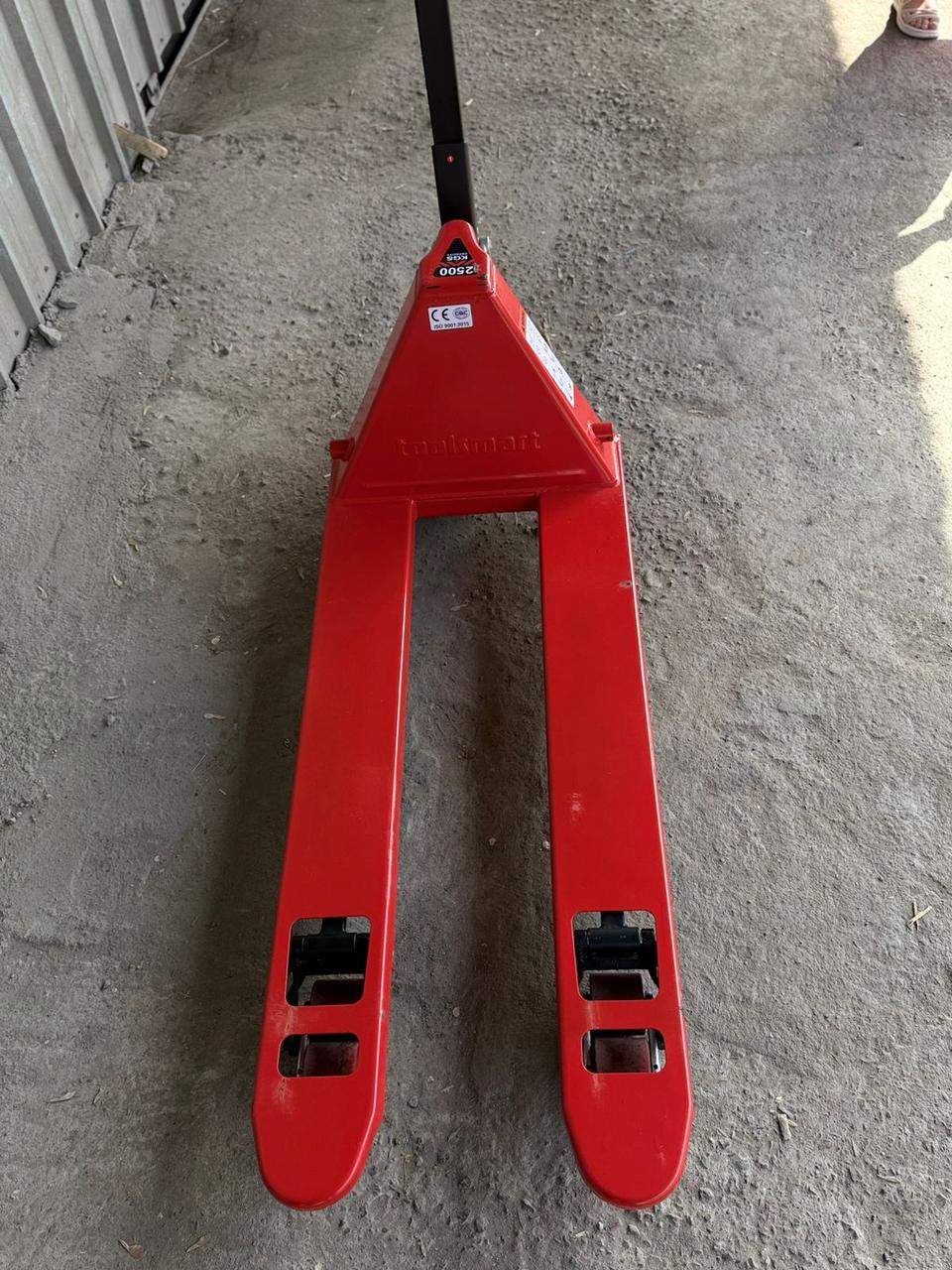 Тележка гидравлическая 2500 кг 1150 мм, Toolsmart, (полиуретановые колеса)