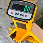 Тележка гидравлическая 3000 кг 1150 мм, Toolsmart с весами и принтером (полиуретановые колеса)