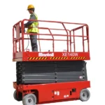 Подъемник ножничный самоходный, 350кг, 14м, Mantall, XE140W, Li-ion