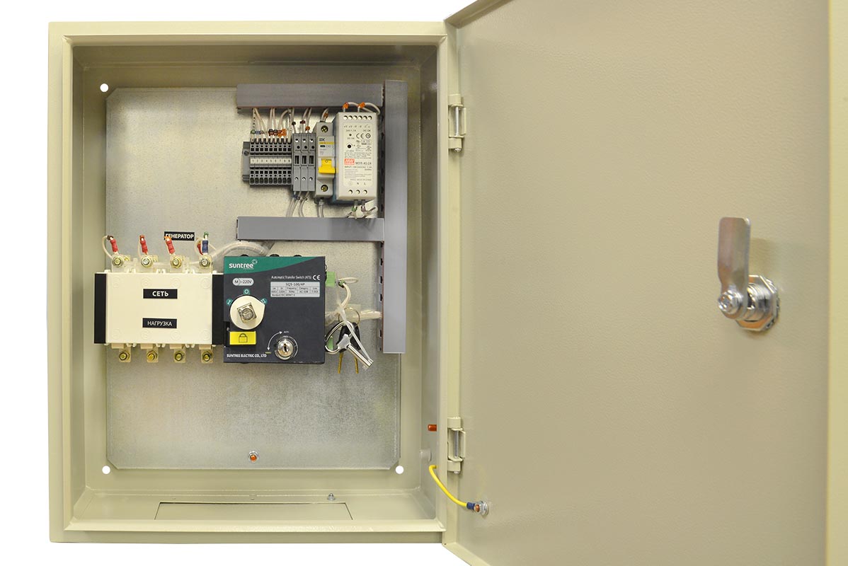Блок АВР 8-24 кВт СТАНДАРТ (63А) IP66