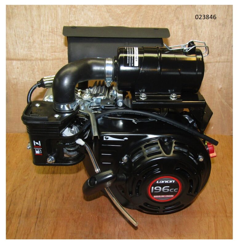 Двигатель бензиновый LC168F-2H TSS RM75L/Engine LC168F-2H (Ø20mm), (WH-RM80-001)