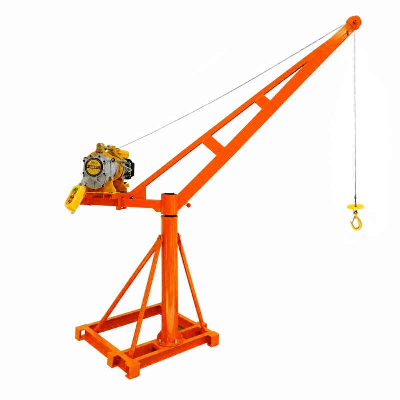 Мини кран Yorick 300кг поворотный с лебёдкой TSA 300 кг 40м 220в