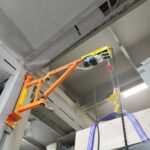 Кран в окно штанга поворотная настенная 200кг 1300мм