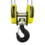 Крюковая подвеска OCALIFT для канатной тали 2т двухрольная 4/1