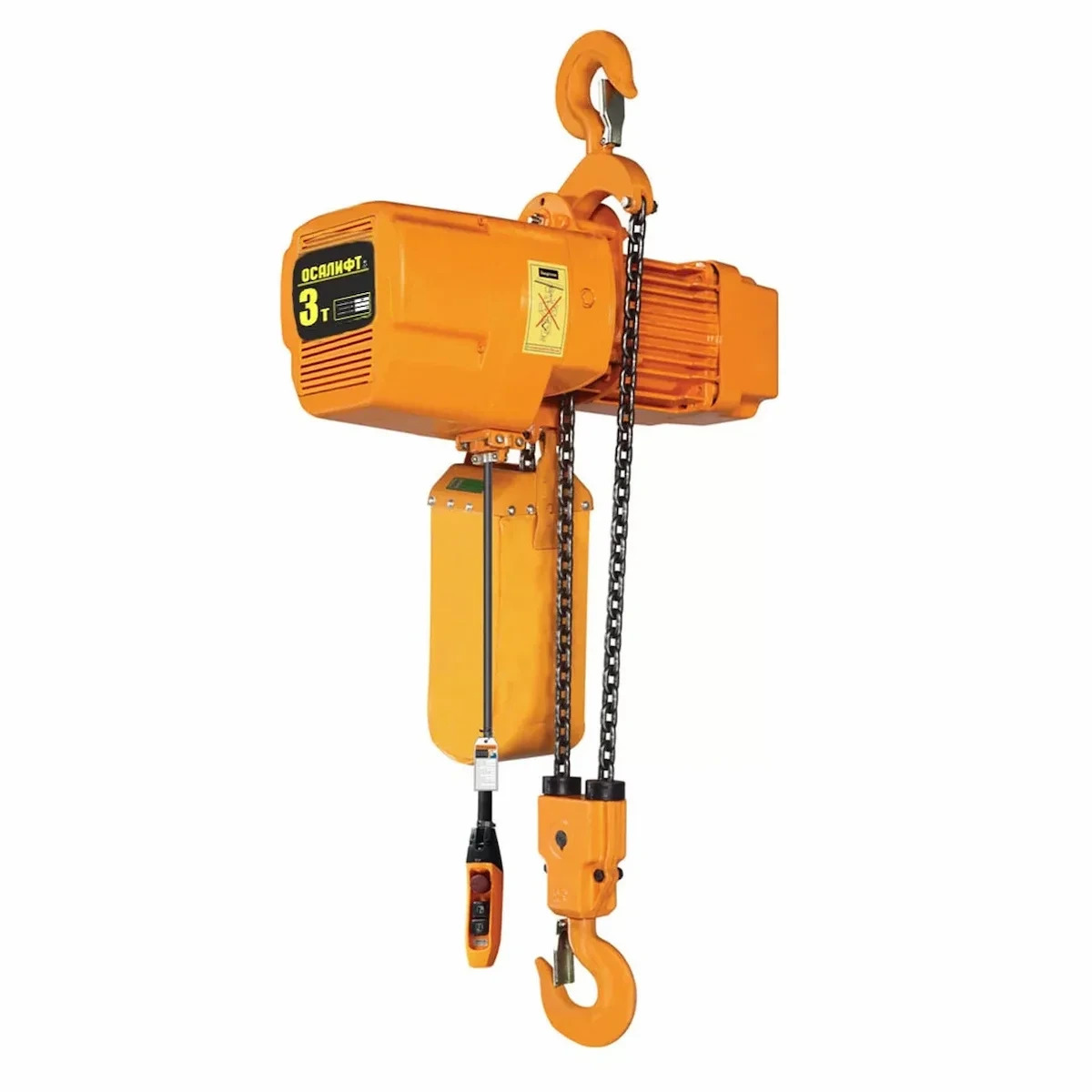 Таль цепная ТЭЦ OCALIFT M03-02s 3т 6м М5 380в стационарная на крюке