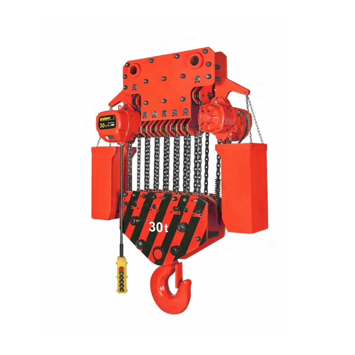30т 12м таль цепная ТЭЦ OCALIFT 30-12s 380в передвижная